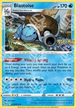 Blastoise - Pokémon GO (Holo Rare) [PGO-017]