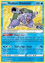 Blastoise Lucente - Pokémon GO (Ultra Rare) [PGO-018]