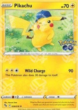 Pikachu - Pokémon GO (Holo Rare) [PGO-028]