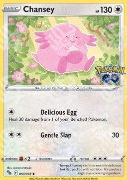 Chansey - Pokémon GO (Uncommon) [PGO-051]