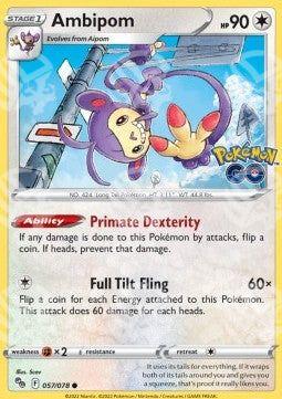 Ambipom - Pokémon GO (Common) [PGO-057]