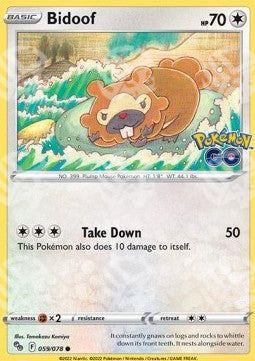 Bidoof - Pokémon GO (Common) [PGO-059]