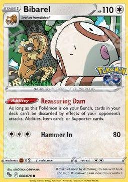 Bibarel - Pokémon GO (Common) [PGO-060]