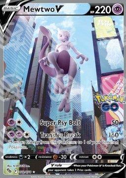Mewtwo V - Pokémon GO (Ultra Rare) [PGO-072]