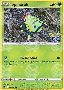 Spinarak - Pokémon GO (Common) [PGO-006]