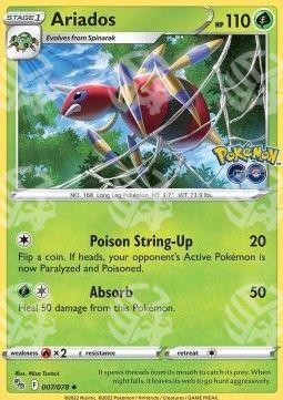 Ariados - Pokémon GO (Uncommon) [PGO-007]