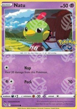 Natu - Pokémon GO (Common) [PGO-032]