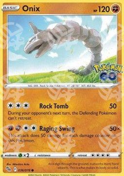 Onix - Pokémon GO (Common) [PGO-036]