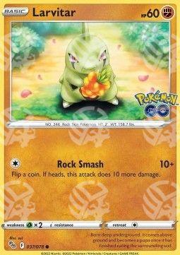 Larvitar - Pokémon GO (Common) [PGO-037]