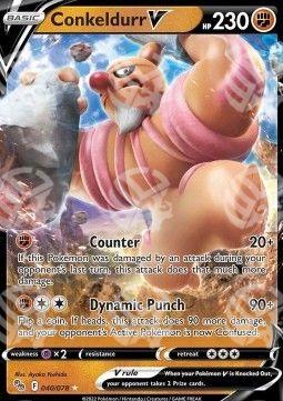 Conkeldurr V - Pokémon GO (Ultra Rare) [PGO-040]
