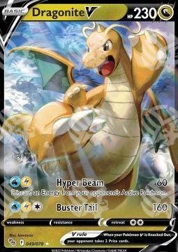 Dragonite V - Pokémon GO (Ultra Rare) [PGO-049]