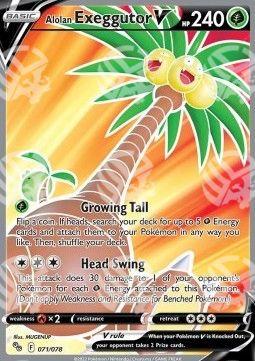Exeggutor di Alola V - Pokémon GO (Ultra Rare) [PGO-071]