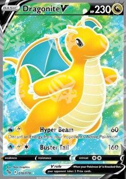 Dragonite V - Pokémon GO (Ultra Rare) [PGO-076]