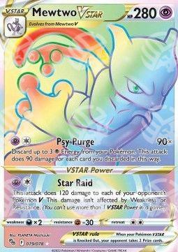 Mewtwo V ASTRO - Pokémon GO (Secret Rare) [PGO-079]