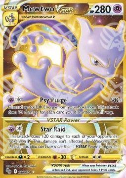 Mewtwo V ASTRO - Pokémon GO (Secret Rare) [PGO-086]