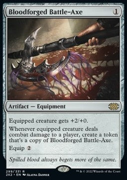 Ascia Forgiata nel Sangue - Double Masters 2022 (Rare) [2X2-299]