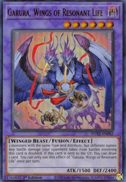 Garura, Ali della Vita Risonante - Potere degli Elementi (Ultra Rare) [POTE-082]