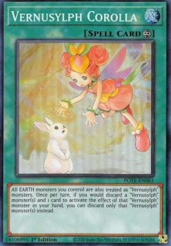 Corolla Vernasilfide - Potere degli Elementi (Super Rare) [POTE-061]