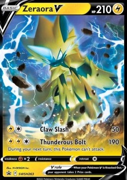 Zeraora V - SWSH Black Star Promos (Promo) [SWSH-263]