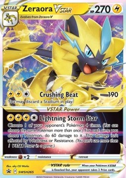 Zeraora V ASTRO - SWSH Black Star Promos (Promo) [SWSH-265]