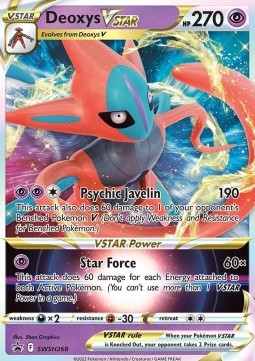 Deoxys V ASTRO - SWSH Black Star Promos (Promo) [SWSH-268]