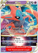 Deoxys V ASTRO - SWSH Black Star Promos (Oversized) [SWSH-268]