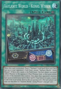 Mondo Vaylantz - Konig Wissen - Maestri di Tattica (Super Rare) [TAMA-013]