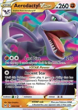 Aerodactyl V ASTRO - Origine Perduta (Ultra Rare) [LOR-093]