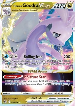 Goodra di Hisui V ASTRO - Origine Perduta (Ultra Rare) [LOR-136]