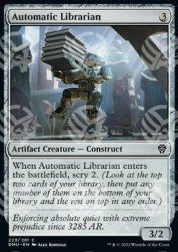 Bibliotecario Meccanico - Dominaria Unita (Common) [DMU-229]