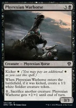 Cavallo da Guerra di Phyrexia - Dominaria Unita (Common) [DMU-101]