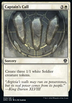 Chiamata del Capitano - Dominaria Unita (Common) [DMU-9]