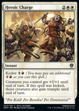 Carica Eroica - Dominaria Unita (Common) [DMU-20]