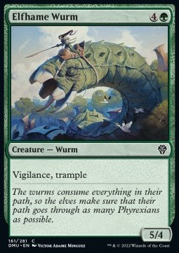 Wurm del Regno Elfico - Dominaria Unita (Common) [DMU-161]