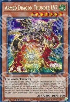 Drago Armato Tuono LV7 - Tin delle Divinità del Faraone 2022 (Secret Rare) [MP22-002]