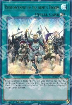 Truppe dei Rinforzi dell'Esercito - Tin delle Divinità del Faraone 2022 (Ultra Rare) [MP22-051]