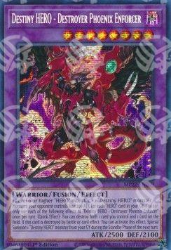 Distruttore Fenice Sorvegliante - EROE del Destino - Tin delle Divinità del Faraone 2022 (Secret Rare) [MP22-209]