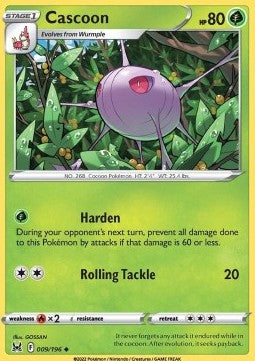 Cascoon - Origine Perduta (Uncommon) [LOR-009]