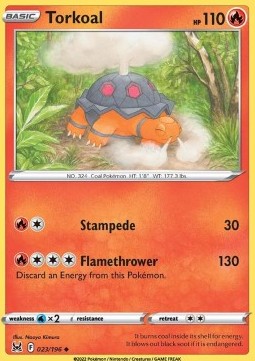 Torkoal - Origine Perduta (Uncommon) [LOR-023]