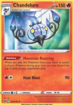 Chandelure - Origine Perduta (Holo Rare) [LOR-026]
