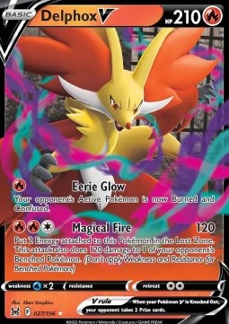 Delphox V - Origine Perduta (Ultra Rare) [LOR-027]