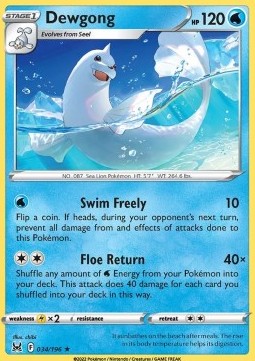 Dewgong - Origine Perduta (Rare) [LOR-034]