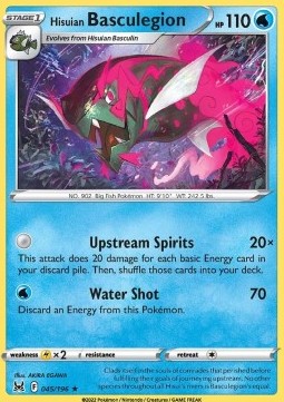 Basculegion di Hisui - Origine Perduta (Holo Rare) [LOR-045]