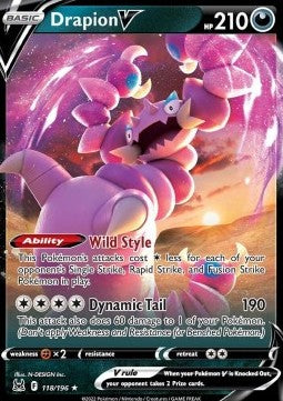 Drapion V - Origine Perduta (Ultra Rare) [LOR-118]