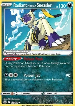 Sneasler di Hisui Lucente - Origine Perduta (Ultra Rare) [LOR-123]