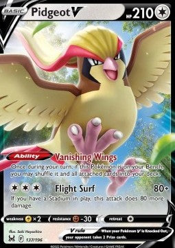 Pidgeot V - Origine Perduta (Ultra Rare) [LOR-137]