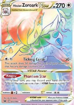 Zoroark di Hisui V ASTRO - Origine Perduta (Secret Rare) [LOR-203]
