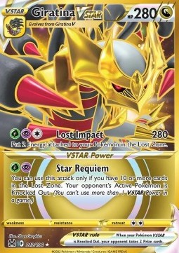 Giratina V ASTRO - Origine Perduta (Secret Rare) [LOR-212]