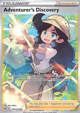 Scoperta dell'Avventuriera - Origine Perduta (Ultra Rare) [LOR-TG23]