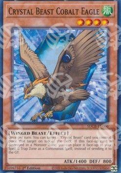 Bestia Cristallo Aquila Cobalto - Structure Deck: Legend of the Crystal Beasts (Common) [SDCB-006]